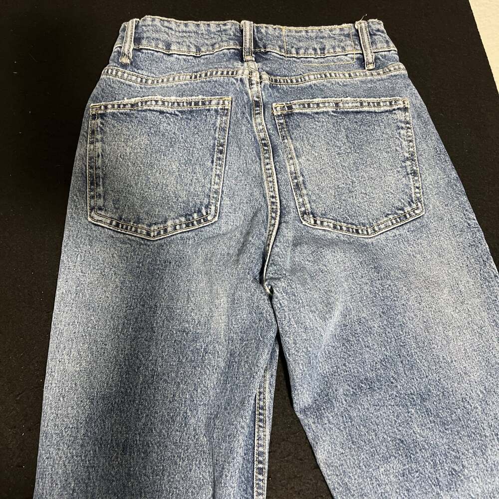 Zara High Waist Mom Jeans Size 2 US / EUR 34 - Picture 6 of 6